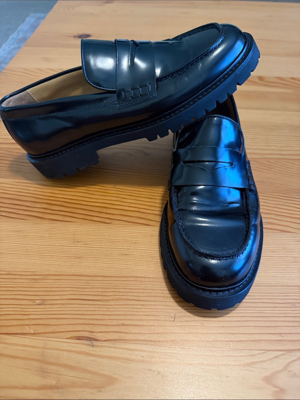 Thursday Boot Company Black Patent Leather Mules